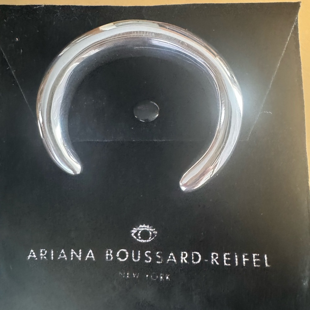 Ariana Boussard-Reifel Silver Cuff Bracelet